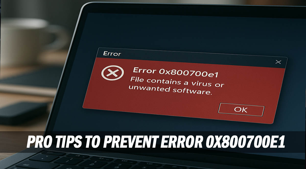 error 0x800700e1